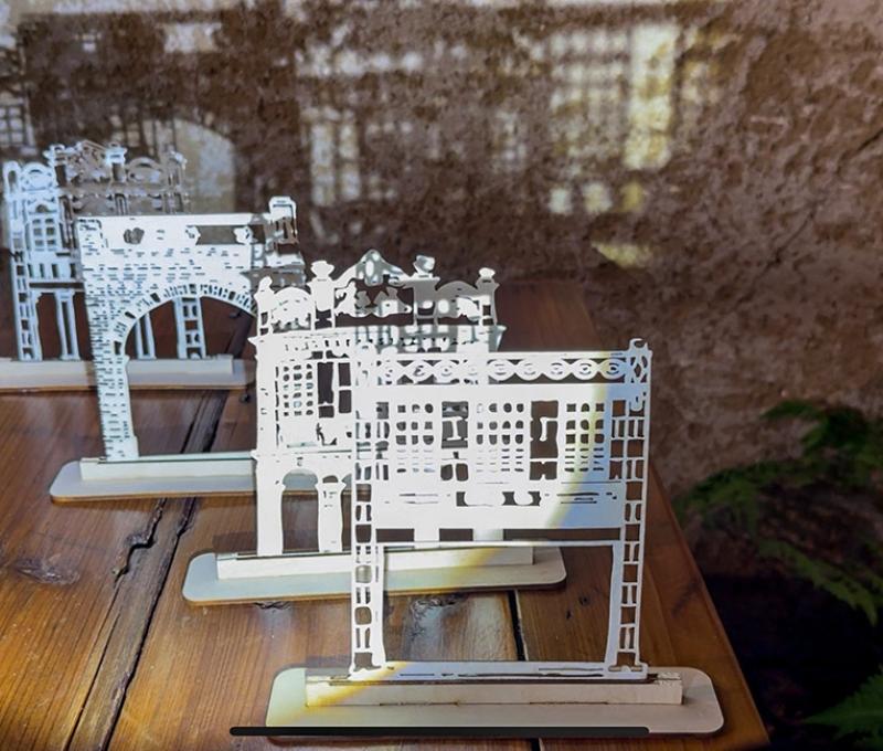 三峽老街光雕 照片提供者：謝泓儒 / 拍攝日期：2025/5/9