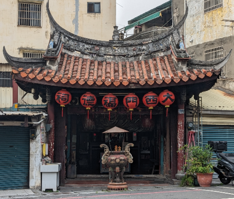 大西門福德祠。（照片提供者：歷史所李華彥）