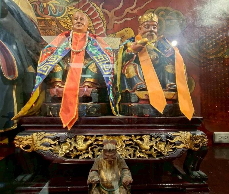 財神像。（照片提供者：英語系碩士班巫宜臻、特教系碩士班林承逸）