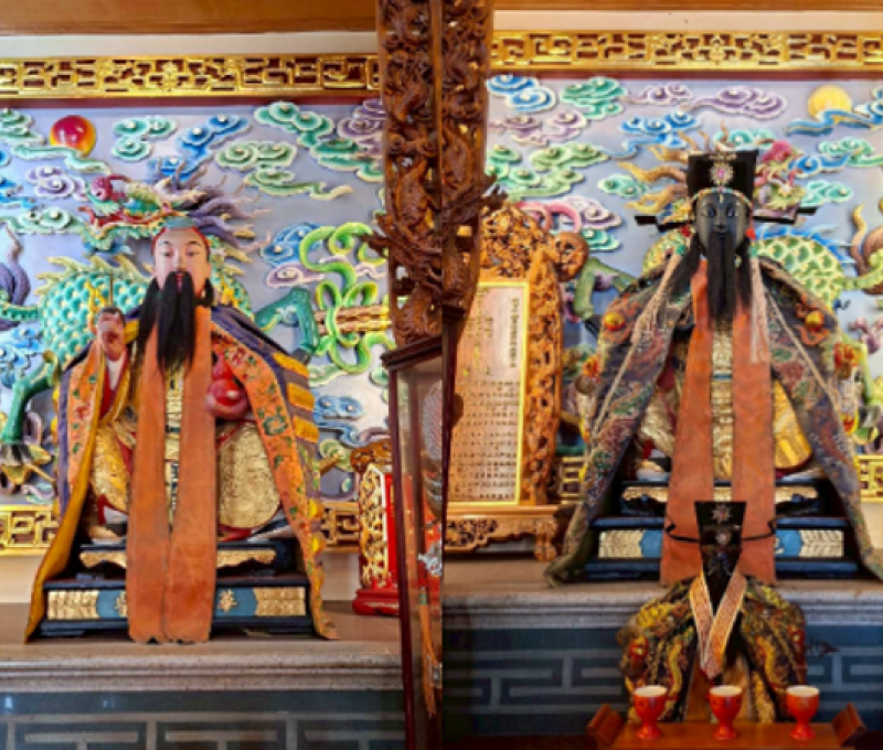 華陀與包府千歲像。（照片提供者：歷史所吳紹嘉、蔡尚廷）