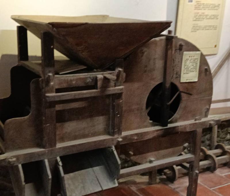 吳沙故居碾米機(照片提供者：林芷芸、簡素枝、郭芳羚、孫永冠、釋悟覺 / 拍攝日期：2025.10.31)