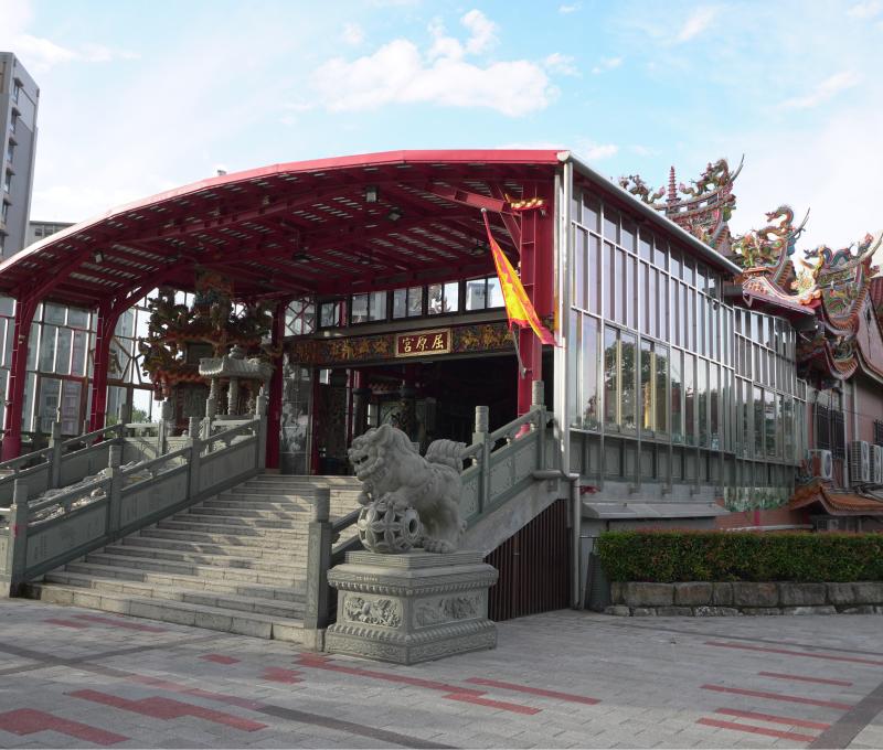 洲美屈原宮。／資料來源：毛毓翔拍攝（2025年5月27日）。