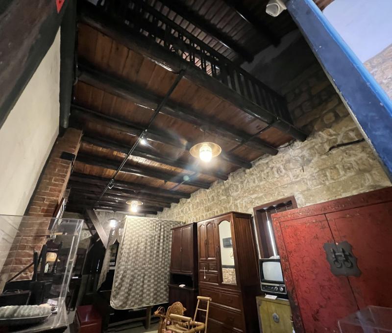 蘆洲李宅的「半樓仔」／資料來源：毛毓翔拍攝（2025年4月23日）。《島都之河》，頁238。