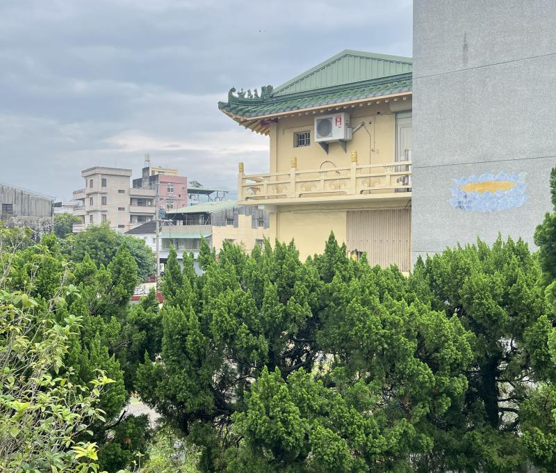 聖音禪寺後方的景象（照片提供者：張庭瑜/ 拍攝日期：2026/04/25）