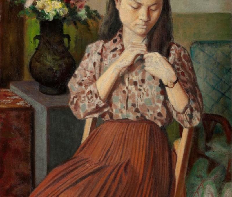 其他當時李梅樹參考所拍照片繪製的作品。/提供者：李梅樹紀念館