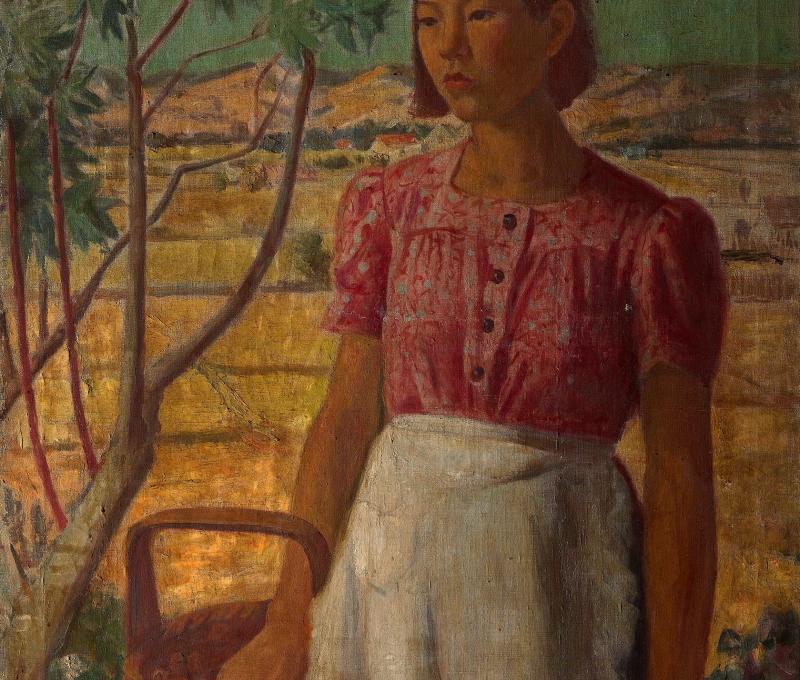 《秋實》/提供者：李梅樹紀念館