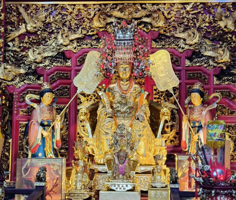 最大紅珊瑚媽祖。/提供者：蔡宗穎 / 拍攝日期：2025.04