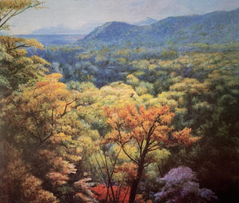 《日光初秋》(1980)/提供者：李梅樹紀念館