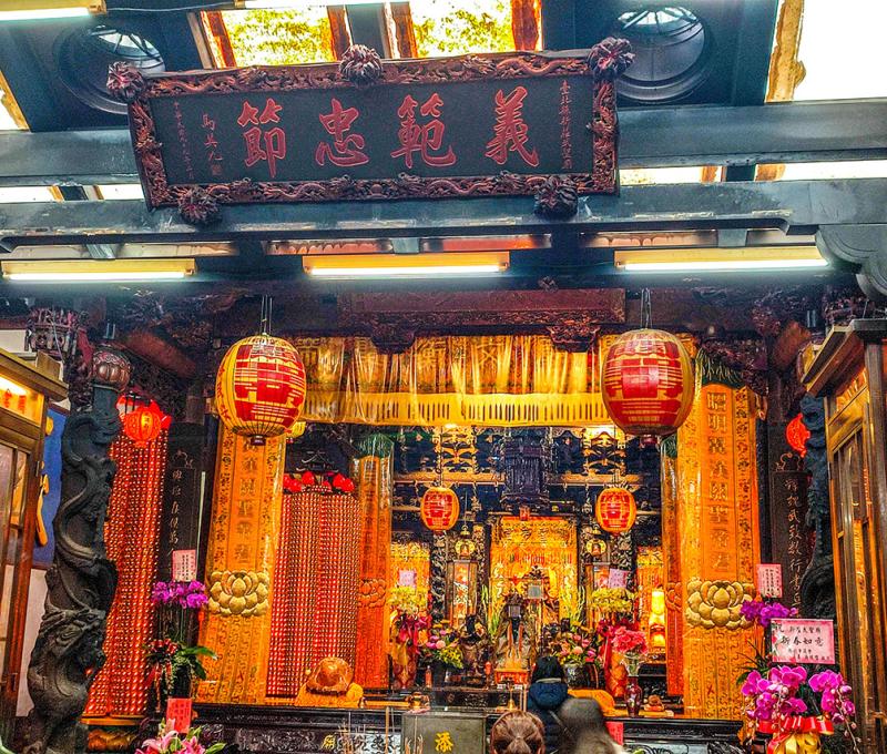 武聖廟大殿。照片拍攝者：海山文史團隊