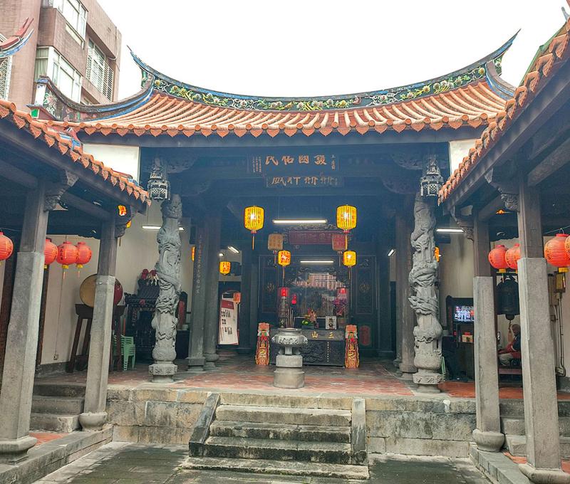 廣福宮正殿。照片拍攝者：海山文史團隊