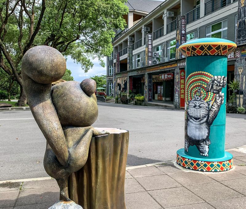 山林好朋友郵筒與飛鼠 Companions of the Forest Mailbox 照片拍攝者：原住民族委員會原住民族文化發展中心 / 拍攝日期：2022