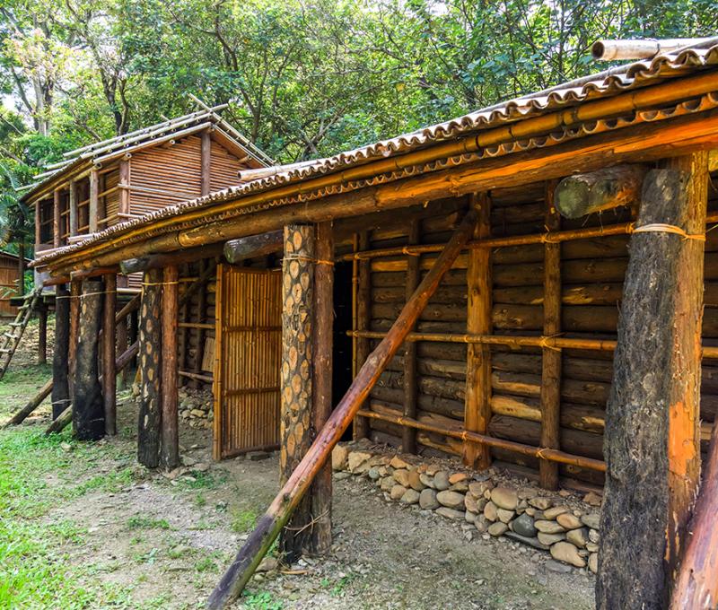 中部半穴式住家 Truku Half-Underground Dwelling 照片拍攝者：原住民族委員會原住民族文化發展中心 / 拍攝日期：2022