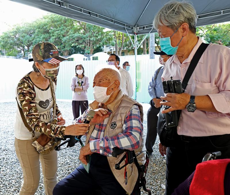 太太郝翠雲跟我搭「利華輪」逃難，真是不堪回首。(照片提供：楊秋蘋)