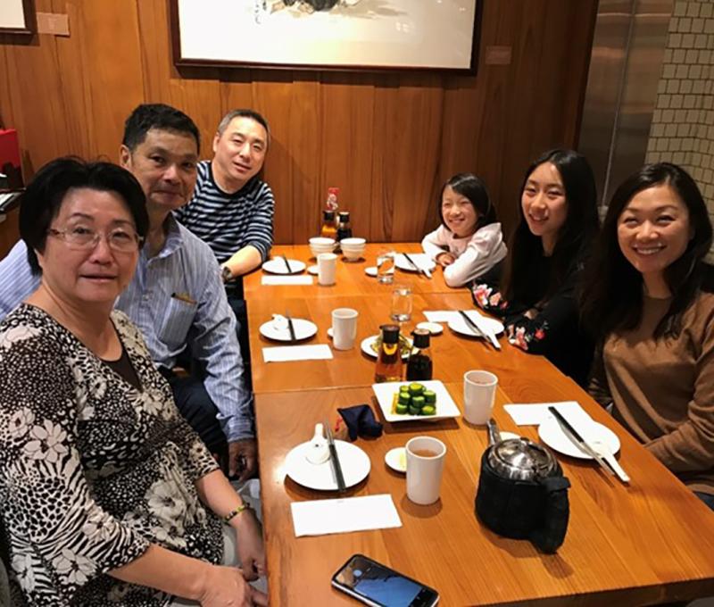 感謝父執輩庇佑，尋獲失蹤多年的四叔女兒。(照片提供：孫箴華)