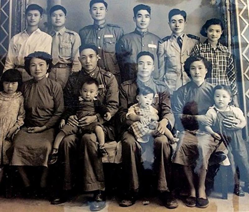 孫建功將軍結拜的朱世祺上校，於1974年「昌平演習」殉職。(照片提供：孫箴華)