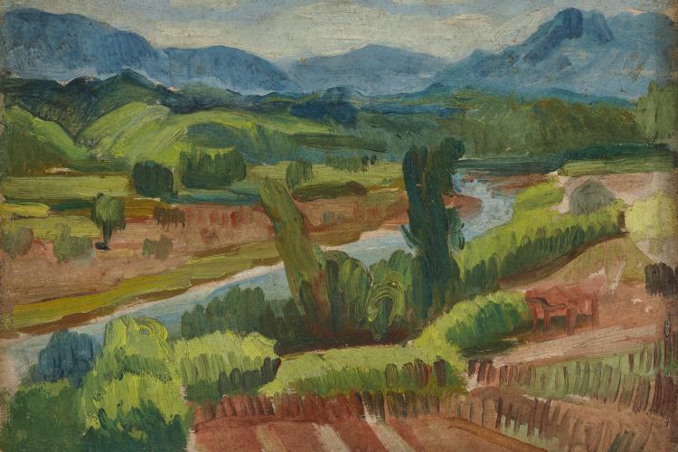 18《遠眺大豹山》（三峽十三添，今大埔路325到333號）