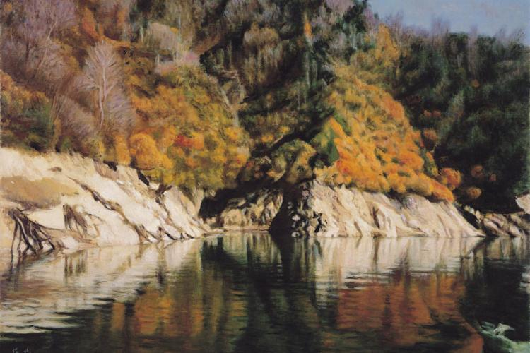 25《奧只見湖》（日本福島縣奧只見湖，橫跨南會津郡檜枝岐村和新潟縣魚沼市）