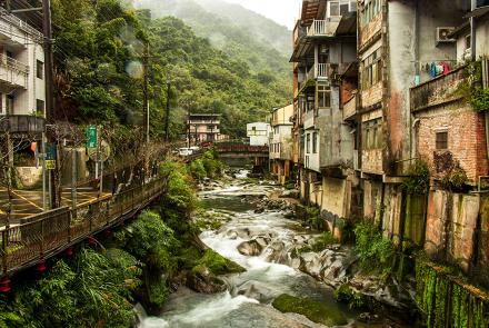 07石碇東街不見天街-吊腳樓建築