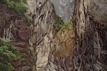 23《太魯閣（三）》（花蓮太魯閣印地安酋長岩）